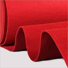 solid red carpet roll easy to clean at