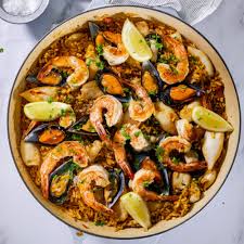 seafood paella simply delicious