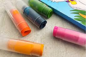 how to make crayons in old chapstick