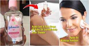 23 baby oil beauty hacks every