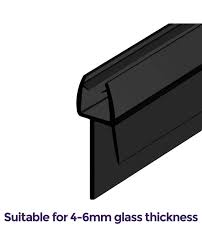 Glass Shower Door Rubber Seal Strip Gap