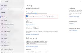 To change the screen resolution, scroll down and select advanced display settings on the right side of the customize your display section. The Computer Screen Cannot Adjust Its Brightness By Itself Huawei Support Global