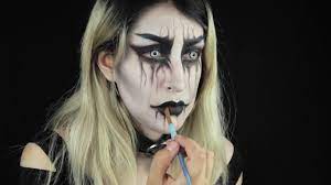 the crow female version goth makeup