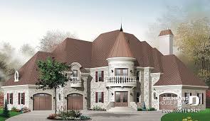 Luxury European Manor House Plans And