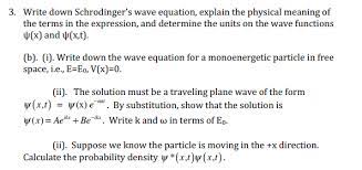 wave equation explain chegg com