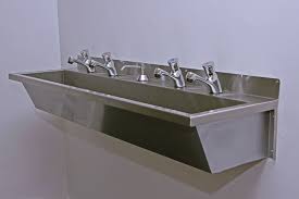 Compact Wash Troughs Stainless Design