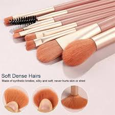 makeup brushes a set of soft and fluffy