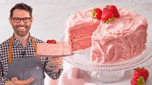 easy strawberry cake recipe you