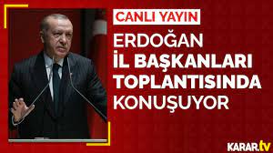 Cumhurbaşkanı Erdoğan il başkanları toplantısında konuşuyor | CANLI