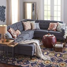 Nyle Graphite Gray Sectional Collection