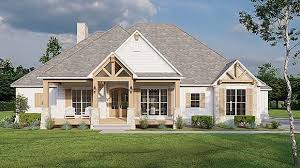 Plan 82723 Country Craftsman House