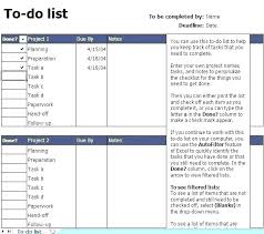 To Do List Excel Spreadsheet Wedding To Do List Spreadsheet
