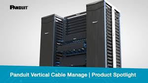 panduit vertical cable manager