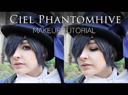 ciel phantomhive cosplay makeup