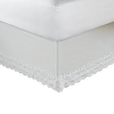 drava fabric twin size bed skirt with