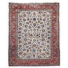 vine fine persian isfahan rug with