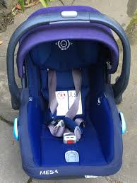 uppababy mesa blue infant car seat