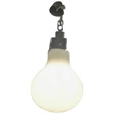 ceiling lamp giant light bulb pendant