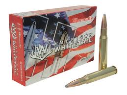 Hornady American Whitetail Ammunition 30 06 Springfield 150 Grain Interlock Spire Point Box Of 20
