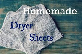 how to make your own diy dryer sheets