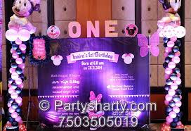 Minnie Mouse Theme Birthday Party Ideas