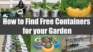 Where How To Find Free Containers For