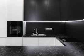 black granite countertop surfaces