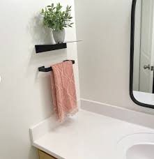 Hand Towel Holder Wall Mounted Or Under