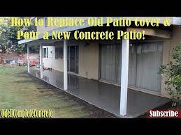 New Concrete Patio