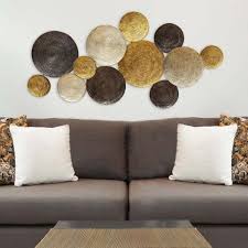 Add style to a plain wall in your home with the stratton home decor knoxville wall decor. Stratton Home Decor Multi Circles Metal Wall Decor Shd0067 The Home Depot