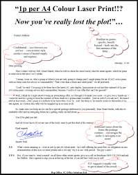 How To Write A Sales Letter