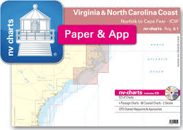 Nv Charts Reg 6 1 Virginia North Carolina Coast Norfolk To Cape Fear Icw