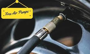 27 gas stations with free air pumps for