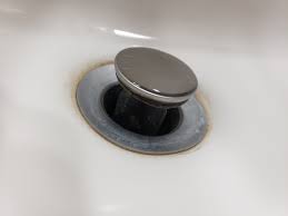bathroom sink drain leaking around