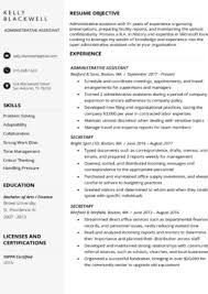 A resume for everyones need! Free Resume Templates Download For Word Resume Genius