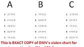 Dmv Eye Chart Youtube