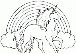 Disegno unicorno kawaii da stampare gratis e colorare per bambini. 1001 Idee Per Unicorno Da Colorare Con Disegni
