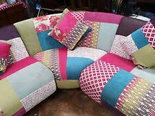 patchwork sofa ebay