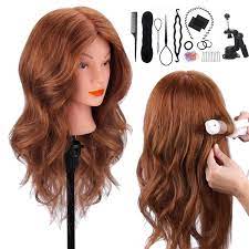 hair cosmetology mannequin head