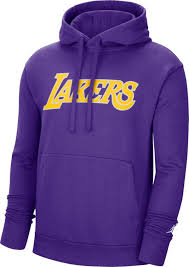 Vintage los angeles lakers apparel is the perfect way to show your lakers pride. Jordan Men S Los Angeles Lakers Purple Statement Pullover Hoodie Dick S Sporting Goods