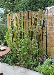 Wine Bottle Trellis Free Standing For