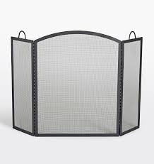 Arch 3 Panel Fireplace Screen