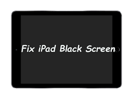 ipad black screen 3 solutions you can