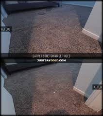 carpet repair re stretching elk grove