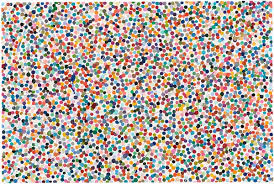 Damien Hirst Colour Space Paintings