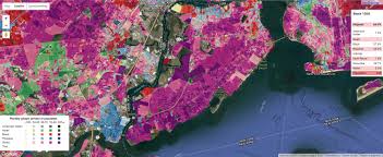 staten island ethnic density map
