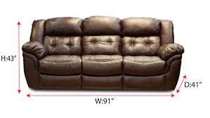 achieve power reclining sofa