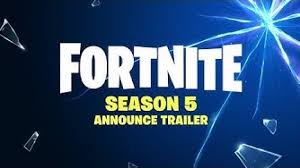 Before the new season arrives there is the galactus event to look forward to! Fortnite Battle Royale Season 5 Announce Trailer Tokyvideo
