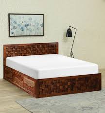 Urbanfry Rushisheesham Wood Bed With