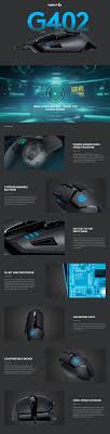 Learn how to download and update logitech g402 driver for windows 10. Original Logitech G402 Hyperion Fury Ultra Fast Fps Gaming Mouse Lazada Ph